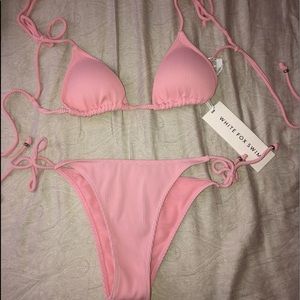 White Fox Boutique String Bikini